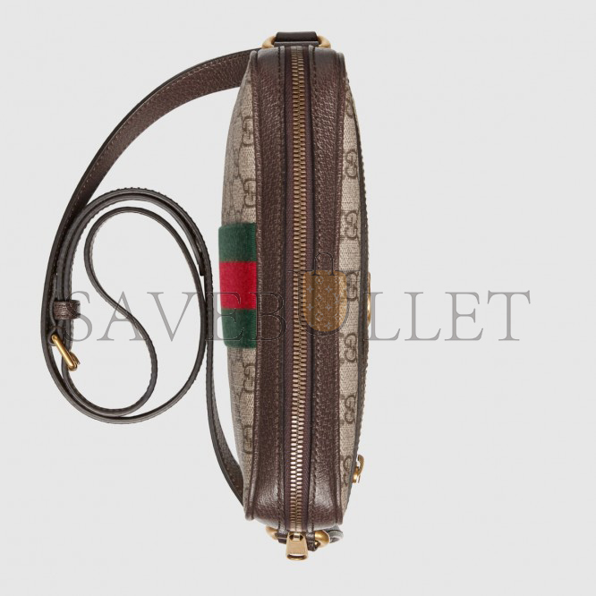 GUCCI OPHIDIA GG SMALL MESSENGER BAG 547926 (23*24*5.6cm) GUCCI OPHIDIA GG SMALL MESSENGER BAG 547926 (23*24*5.6cm)